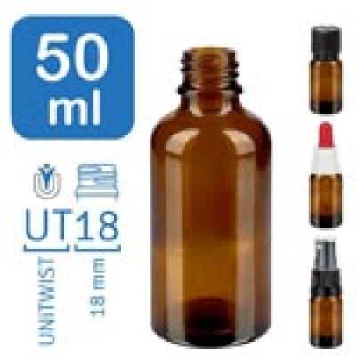 Flakony apteczne BrownLine 50 ml UT18