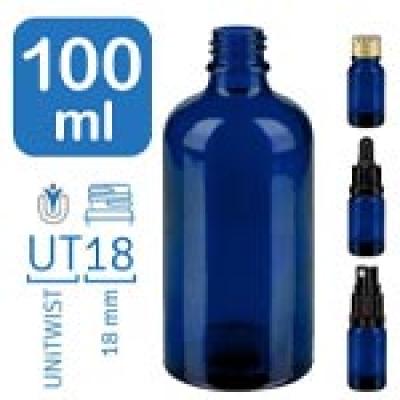Flakony apteczne BlueLine 100 ml UT18