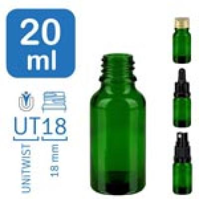 Flakony apteczne GreenLine 20 ml UT18