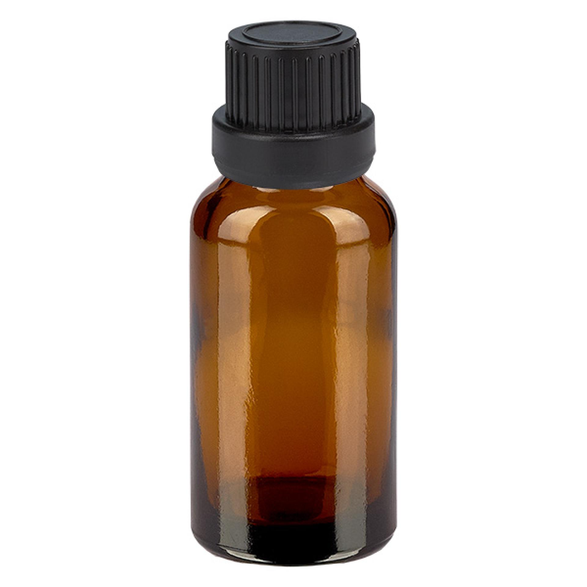 10 ml butelka z zakraplaczem 2 mm czarna OV BrownLine UT18/10