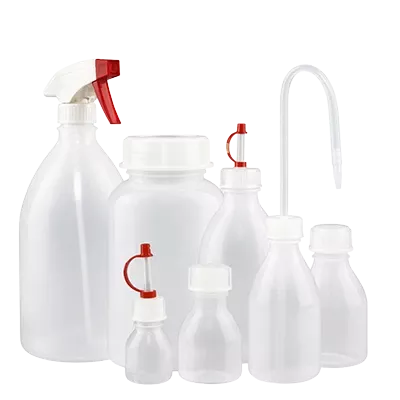  Butelki laboratoryjne z PEBD