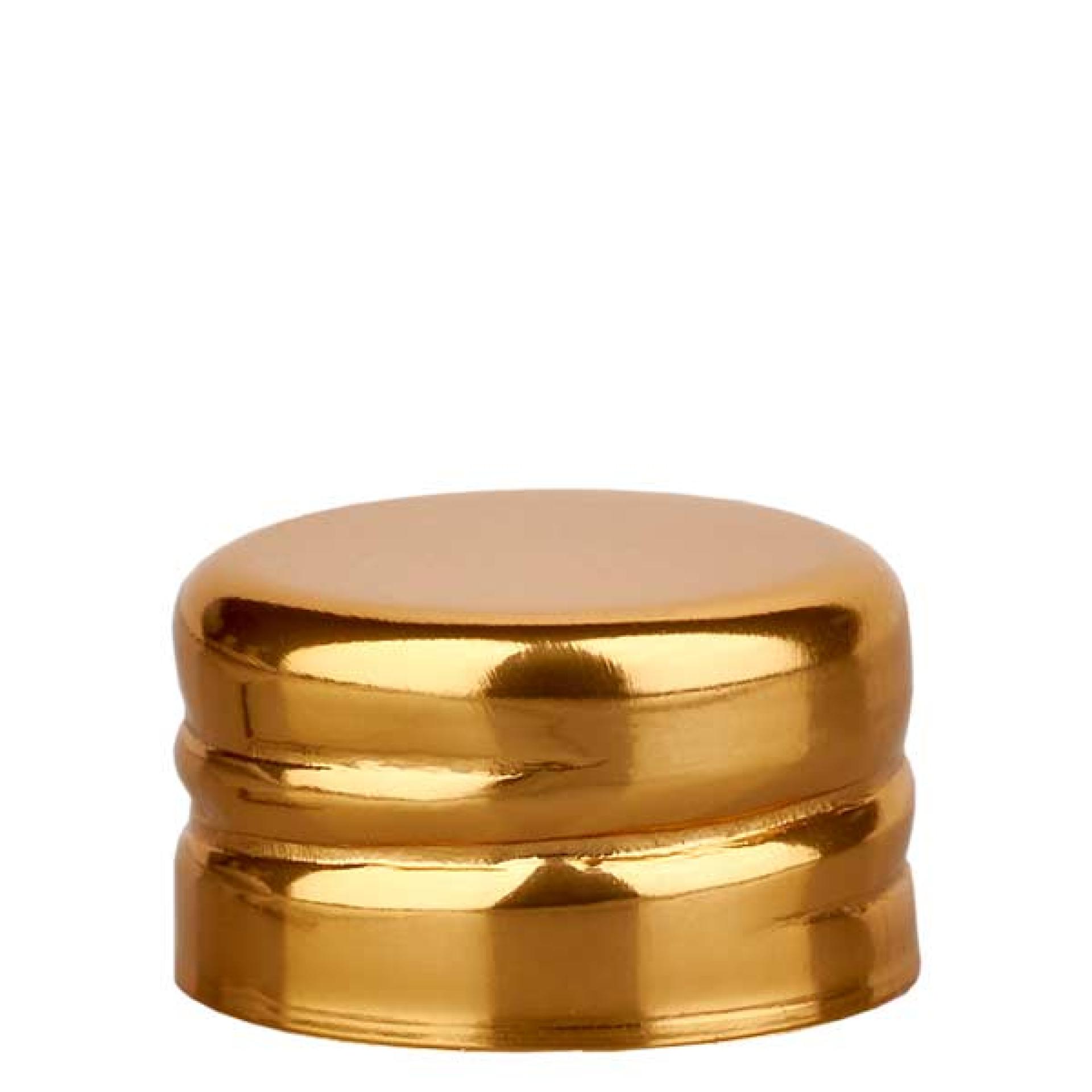 Metalowa zakrętka złota 13 mm UNiTWIST