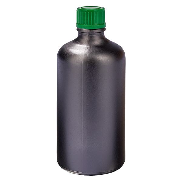 100ml Flas. 11mm SV zielony STD BlackLine UT18/100